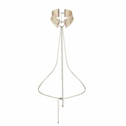 Złota obroża – Bijoux Indiscrets Désir Métallique Collar (gold)