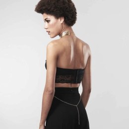 Złota obroża – Bijoux Indiscrets Désir Métallique Collar (gold)