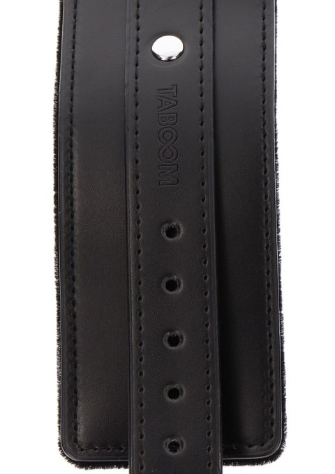 Czarne kajdanki na ręce z ekoskóry – Taboom Wrist Cuffs Black Czarne kajdanki na ręce z ekoskóry – Taboom Wrist Cuffs Black