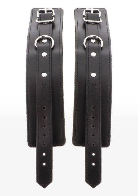 Czarne kajdanki na ręce z ekoskóry – Taboom Wrist Cuffs Black Czarne kajdanki na ręce z ekoskóry – Taboom Wrist Cuffs Black