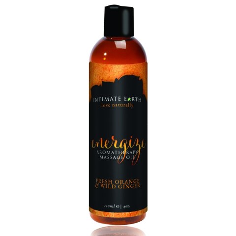 Energetyzujący olejek do masażu – Intimate Earth Energize Massage Oil 120 ml