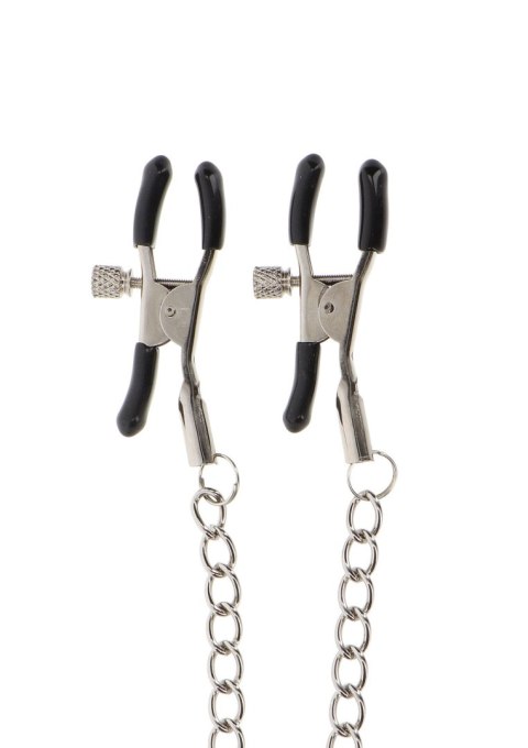 Klamerki na sutki z łańcuszkiem – Taboom Adjustable Clamps with Chain Klamerki na sutki z łańcuszkiem – Taboom Adjustable Clamps with Chain