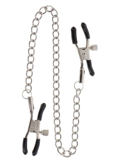 Klamerki na sutki z łańcuszkiem – Taboom Adjustable Clamps with Chain Klamerki na sutki z łańcuszkiem – Taboom Adjustable Clamps with Chain
