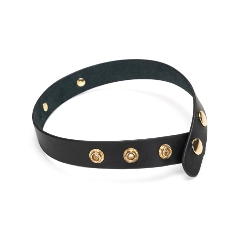 Obroża z napisem BITCH – Liebe Seele Gold Word Choker Obroża z napisem BITCH – Liebe Seele Gold Word Choker