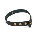 Obroża z napisem SLUT – Liebe Seele Gold Word Choker
