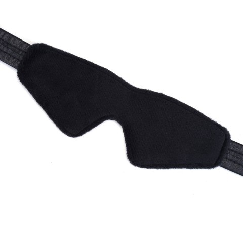 Maska na oczy – Liebe Seele Black Bond Blindfold Maska na oczy – Liebe Seele Black Bond Blindfold