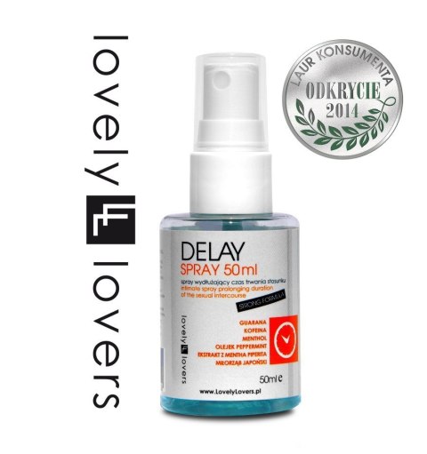Spray opóźniający wytrysk – Lovely Lovers DELAY Spray 50 ml Spray opóźniający wytrysk – Lovely Lovers DELAY Spray 50 ml