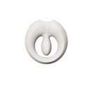 Pierścień erekcyjny z wibracją – Zalo Apis (Ivory White)
