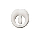 Pierścień erekcyjny z wibracją – Zalo Apis (Ivory White)