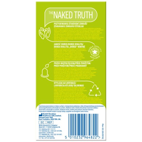 Prezerwatywy z żebrowaniem i wypustkami – Durex Arouser A12 (12 szt.) Prezerwatywy z żebrowaniem i wypustkami – Durex Arouser A12 (12 szt.)