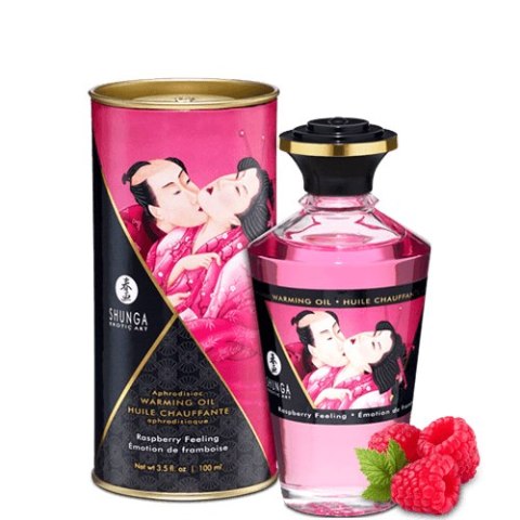 Afrodyzyjny olejek do masażu – Shunga Raspberry Feeling 100 ml Afrodyzyjny olejek do masażu – Shunga Raspberry Feeling 100 ml
