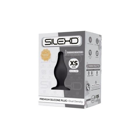Korek analny – Silexd Plug XS Black 6,5 cm