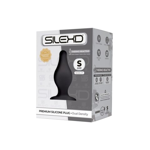 Korek analny – Silexd Plug S Black 7,5 cm