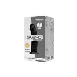 Dildo silikonowe – Silexd 15 cm Black