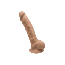 Dildo silikonowe – Silexd 18 cm Carmel