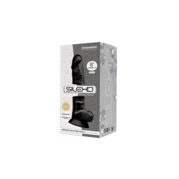 Dildo silikonowe – Silexd 20 cm Black