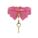 Obróżka z różową smyczą – Taboom Malibu Collar and Leash