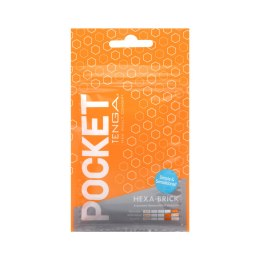 Masturbator kieszonkowy – Tenga Pocket Stroker Hexa-Brick
