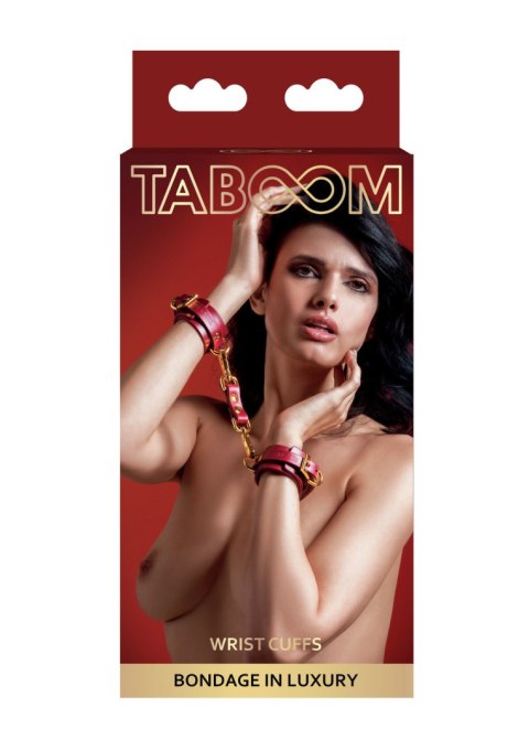 Wegańskie kajdanki na ręce – Taboom Wrist Cuffs Wegańskie kajdanki na ręce – Taboom Wrist Cuffs