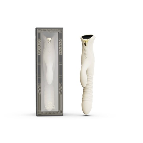Wibrator króliczek z podwójną stymulacją – Zalo Mose 2 (Ivory White) Wibrator króliczek z podwójną stymulacją – Zalo Mose 2 (Ivory White)