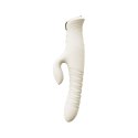Wibrator króliczek z podwójną stymulacją – Zalo Mose 2 (Ivory White)