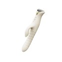 Wibrator króliczek z podwójną stymulacją – Zalo Mose 2 (Ivory White)