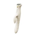 Wibrator króliczek z podwójną stymulacją – Zalo Mose 2 (Ivory White)