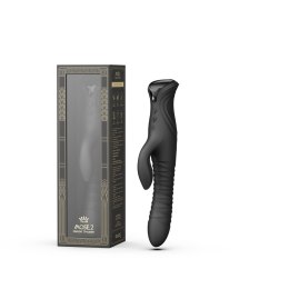 Wibrator króliczek z podwójną stymulacją – Zalo Mose 2 (Obsidian Black)