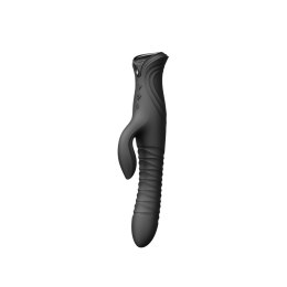 Wibrator króliczek z podwójną stymulacją – Zalo Mose 2 (Obsidian Black)