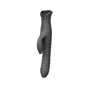 Wibrator króliczek z podwójną stymulacją – Zalo Mose 2 (Obsidian Black)