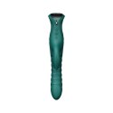 Wibrator króliczek z podwójną stymulacją – Zalo Mose 2 (Turquoise Green)