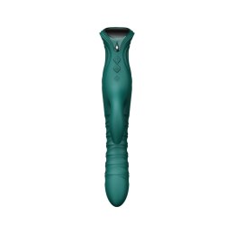 Wibrator króliczek z podwójną stymulacją – Zalo Mose 2 (Turquoise Green)