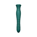 Wibrator króliczek z podwójną stymulacją – Zalo Mose 2 (Turquoise Green)