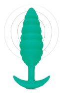 B-VIBE TWIST TEXTURE PLUG GREEN