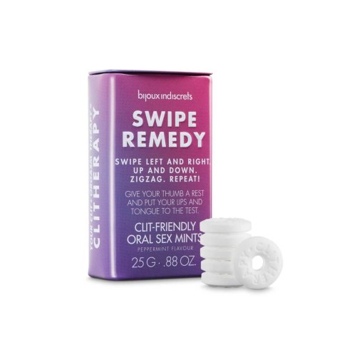Cukierki do seksu oralnego miętowe – Bijoux Indiscrets Clitherapy Swipe Remedy
