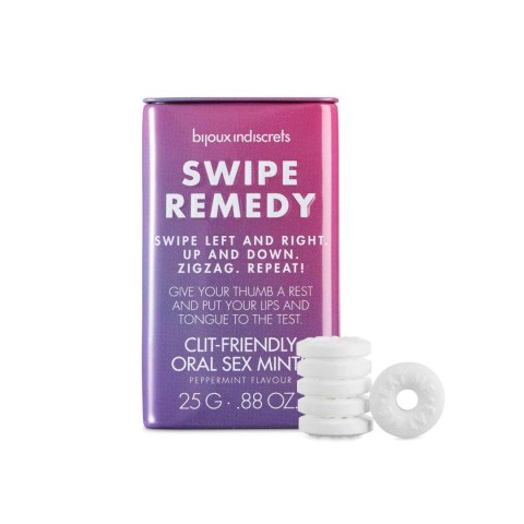 Cukierki do seksu oralnego miętowe – Bijoux Indiscrets Clitherapy Swipe Remedy