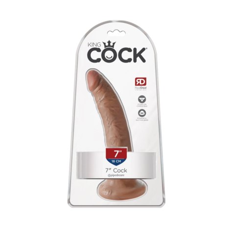 Realistyczne dildo Pipedream King Cock 18cm Tan Realistyczne dildo Pipedream King Cock 18cm Tan