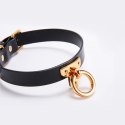 Elegancka obroża skórzana – UPKO Leather Cosplay Choker