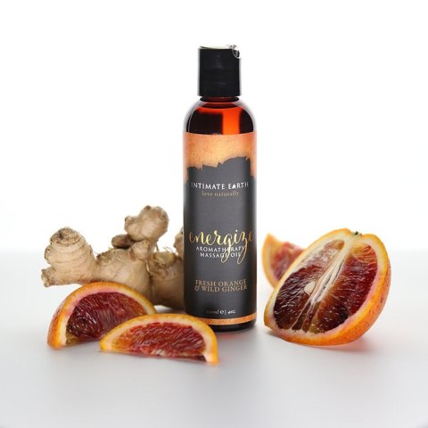 Energetyzujący olejek do masażu – Intimate Earth Energize Massage Oil 120 ml Energetyzujący olejek do masażu – Intimate Earth Energize Massage Oil 120 ml