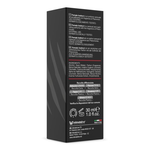 Feromony dla Mężczyzn IntimateLine Female Instinct 30ml Feromony dla Mężczyzn IntimateLine Female Instinct 30ml