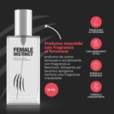 Feromony dla Mężczyzn IntimateLine Female Instinct 30ml Feromony dla Mężczyzn IntimateLine Female Instinct 30ml