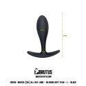 Korek analny – All Day Long Silicone Butt Plug Black L Brutus