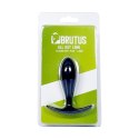 Korek analny – All Day Long Silicone Butt Plug Black L Brutus