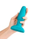 Korek analny wibrujący – b-Vibe Rimming Plug 2 Teal