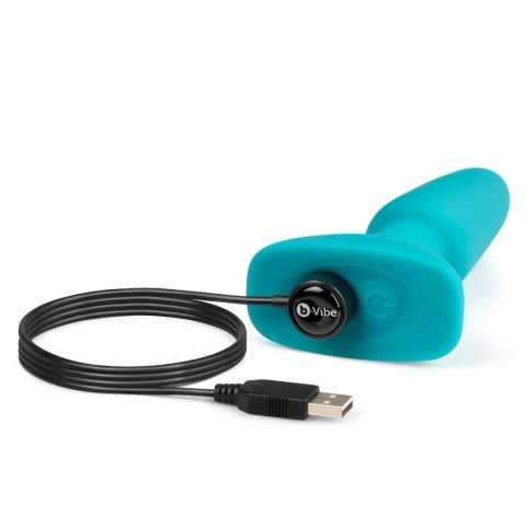 Korek analny wibrujący – b-Vibe Rimming Plug 2 Teal Korek analny wibrujący – b-Vibe Rimming Plug 2 Teal