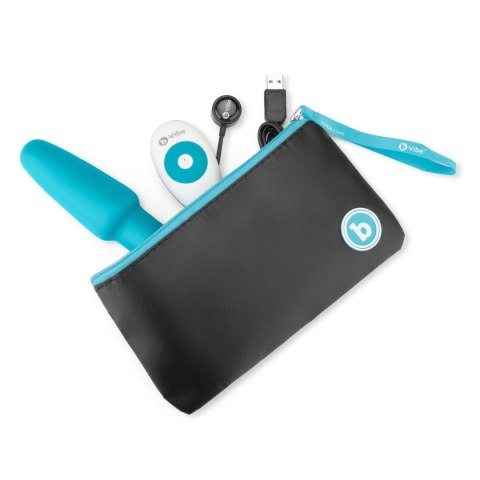 Korek analny wibrujący – b-Vibe Rimming Plug 2 Teal Korek analny wibrujący – b-Vibe Rimming Plug 2 Teal