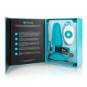 Korek analny wibrujący – b-Vibe Rimming Plug 2 Teal