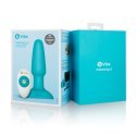 Korek analny wibrujący – b-Vibe Rimming Plug 2 Teal