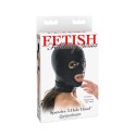 Maska Pipedream Fetish Fantasy Spandex Hood z 3 otworami (czarna)