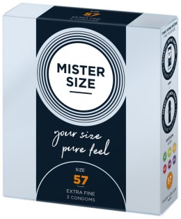 Prezerwatywy Mister Size 57 mm – 3 szt.